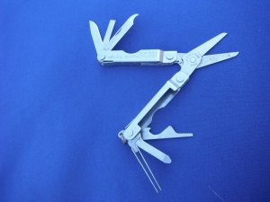LEATHERMAN USA Micra Multi Tool Scissors Stainless Steel GREAT Multi-Tool, Folding Knife, Phillips