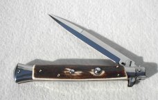 NEW FRANK BELTRAME 11" GENUINE STAG ITALIAN STILETTO