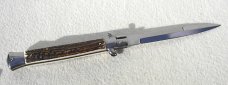 NEW FRANK BELTRAME 11" GENUINE STAG ITALIAN STILETTO