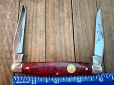 Canal Street Cutlery Muskrat made with Oxblood Wood BC Collecion.