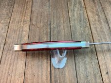 Canal Street Cutlery Muskrat made with Oxblood Wood BC Collecion.