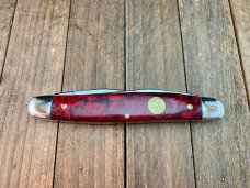 Canal Street Cutlery Muskrat made with Oxblood Wood BC Collecion.