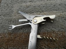 Very Rare Limited Prod Leatherman USA Flair w/leather case multi-tool Retired Excellent Looks Unused