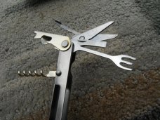 Very Rare Limited Prod Leatherman USA Flair w/leather case multi-tool Retired Excellent Looks Unused
