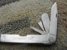 Very Rare Limited Prod Leatherman USA Flair w/leather case multi-tool Retired Excellent Looks Unused