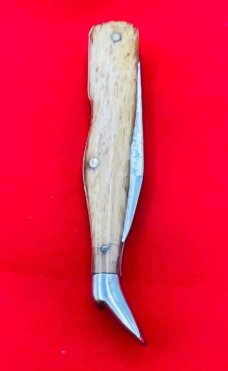 Vintage ***EXTREMELY RARE*** H. BOKER’S IMPROVED CUTLERY Figural Leg Pocket Knife c.1860-1880’s