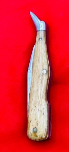 Vintage ***EXTREMELY RARE*** H. BOKER’S IMPROVED CUTLERY Figural Leg Pocket Knife c.1860-1880’s