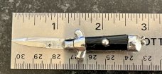 3 Vintage Miniature Switchblade Knives, Lever Lock And 2 Stiletto, Made In Japan 