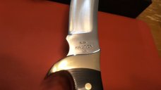 Buck 401 Kalinga 1973-80 Model, Black Micarta Handle, 440C Blade