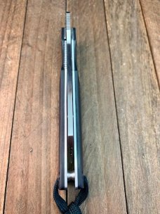 A.G. Russell Hikari Higonokami Liner Lock G-10 Handles D-2 Blade Steel  Japan Made