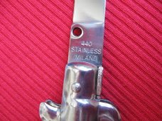 Older MILANO Italian Style 9" Stiletto Switchblade Knife.