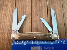 German Eye Carl Schlieper 4 Blade Congress Stag 