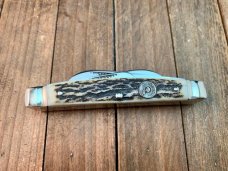 German Eye Carl Schlieper 4 Blade Congress Stag 