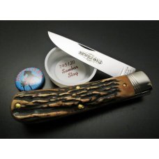 Great Eastern Cutlery Northfield UN-X-LD #74 Mustang Sambar Stag GEC 745120