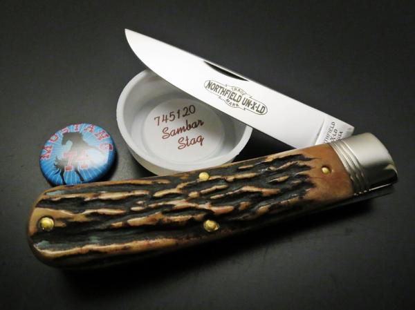 Great Eastern Cutlery Northfield UN-X-LD #74 Mustang Sambar Stag GEC 745120