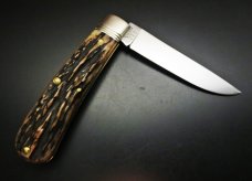 Great Eastern Cutlery Northfield UN-X-LD #74 Mustang Sambar Stag GEC 745120