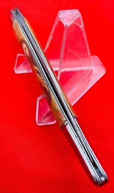 Vintage Imperial PROV USA 1-Blade Texas Toothpick w/Foil Scales Flying Mallard c.1946-1956