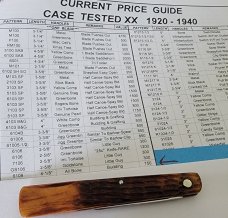 Case Tested XX 6109 Bone Budding Knife RARE VINTAGE