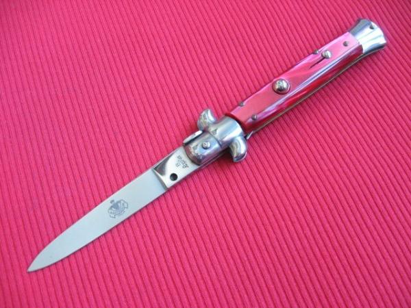 Italian 1970's "B Rostfrei" " MATADOR ITALIA " Made for German Market Stiletto Knife - New Condition