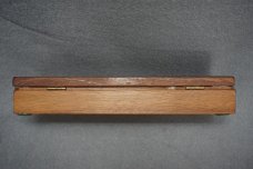 + BUCK CUSTOM HAND-MADE YELLOWHORSE 'WILD MUSTANG' 112 KNIFE IN WOODEN CASE +