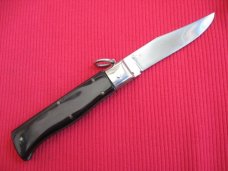 Vintage Italian B. SVOBODY ITALY Ring Pull Switchblade Knife