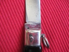 Vintage Italian B. SVOBODY ITALY Ring Pull Switchblade Knife
