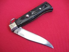 Vintage Italian B. SVOBODY ITALY Ring Pull Switchblade Knife