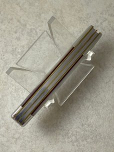Cripple Creek USA by Bob Cargill 1981 Pearl American Edge Collector's Assn. 1 of 70 Gunstock Knife