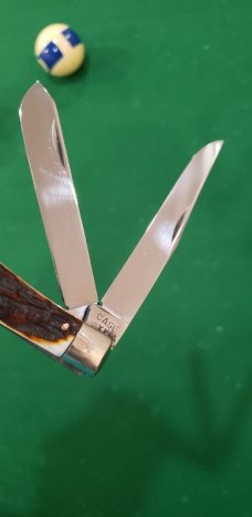 Case XX (1945-65) 3254 Trapper, Re-scaled with Premium Stag