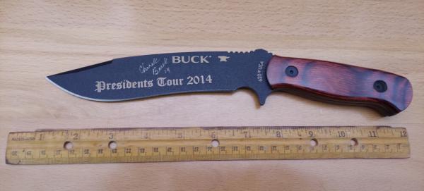 Buck 620 Reaper Knife (2014 Presidents Tour Special Edition #14/100) Buck 620 Reaper Knife (2014 Presidents Tour Special Edition #14/100)