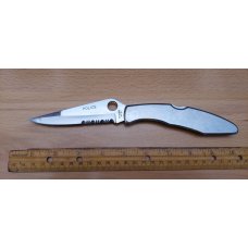Vintage Spyderco Police C07 Half Serrated