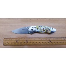Boker Plus Gordito Button Lock Pocket Knife Frazetta RARE DISCONTINUED