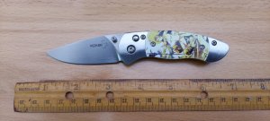 Boker Plus Gordito Button Lock Pocket Knife Frazetta (RARE DISCONTINUED)