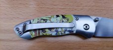 Boker Plus Gordito Button Lock Pocket Knife Frazetta (RARE DISCONTINUED)
