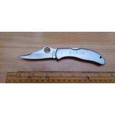 Vintage Spyderco quotWorkerquot pocket knife RAREDISCONTINUED with Stainless Steel handle