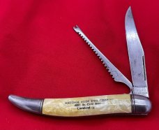 Vintage IMPERIAL PROV USA 2-Blade Sportsmaster Outdoor Fishing Pocket Knife c1946-1956