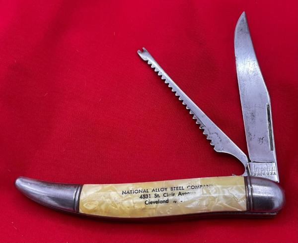 Vintage IMPERIAL PROV. USA 2-Blade Sportsmaster Outdoor Fishing Pocket Knife c.1946-1956 Vintage IMPERIAL PROV. USA 2-Blade Sportsmaster Outdoor Fishing Pocket Knife c.1946-1956