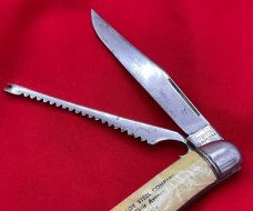 Vintage IMPERIAL PROV. USA 2-Blade Sportsmaster Outdoor Fishing Pocket Knife c.1946-1956