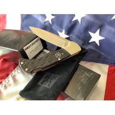 J A Henckels (HK-135-CHFL) Folding Hunter Pocket Knife w/ Chipped Flint Handles -NOS +Orig Box