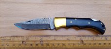 Rill Simple Tools Damascus Folder