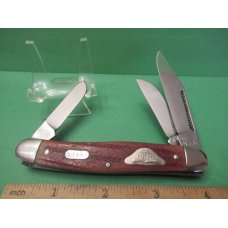Boker USA Brown Jigged Delrin Handle Stockman Pattern 1792