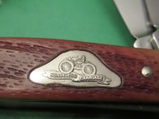 Boker USA Brown Jigged Delrin Handle Stockman Pattern # 1792