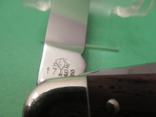 Boker USA Brown Jigged Delrin Handle Stockman Pattern # 1792