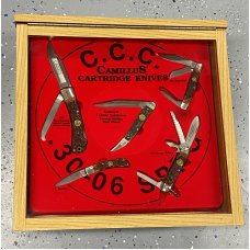 Camillus NY USA CCC- Set of 5 Delrin Knives in Display Box