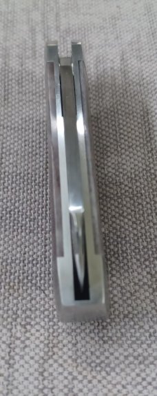 Riaan Ras Natural Giraffe Bone.Elephant Toe. N690 polish.. bolsters & caps.3.25 clsd..long pull..coa