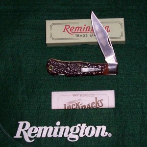 Original 1984 Remington R1303 Lockback Bullet Knife
