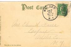 New York Knife Co., Walden, N. Y. original postcard - 1910