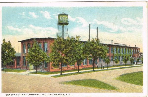 Geneva Cutlery Company, Geneva, N. Y. original postcard - 1910