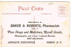 Robeson Cutlery Works, Perry, N. Y. original postcard.