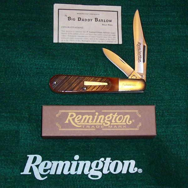 Mint 2009 Remington RB-1242 Big Daddy Barlow Bullet Knife FREE SHIPPING